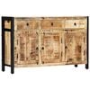 vidaXL Sideboard 120x35x76 cm Solid Mango Wood