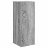 vidaXL TV Cabinet Set Wall-mounted 2 pcs Grey Sonoma Engineered Wood