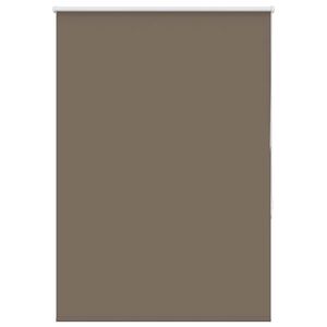 vidaXL Roller Blind Blackout Coffee 110x150 cm Fabric Width 105.7 cm Polyester