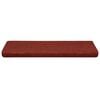 vidaXL Stair Mats Self-adhesive 30 pcs 65x21x4 cm Bordeaux Red Rectangular Edge