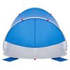 vidaXL Beach Tent Azure Blue Pop-up Waterproof