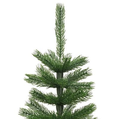 vidaXL Artificial Slim Christmas Tree with Stand 120 cm PE
