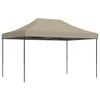 vidaXL Foldable Party Tent Pop-Up Taupe 440x292x315 cm