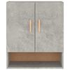 vidaXL Wall Cabinet Concrete Grey 60x31x70 cm Engineered Wood
