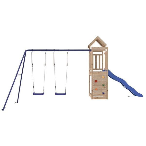 vidaXL Outdoor Playset Solid Wood Pine