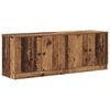 vidaXL Bed Cabinet 2 pcs Old Wood 66 x 35 x 48 cm Engineered Wood