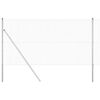 vidaXL Welded Wire Fence Ground Fix 50 x 1 m Galvanised Steel Silver