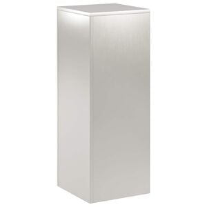 vidaXL Plant Stand Silver 30 x 30 x 80 cm Steel