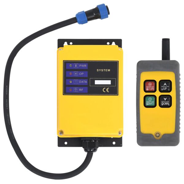 vidaXL Wireless Remote Control for Electric Hoist