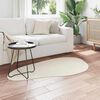 vidaXL Area Rugs HUARTE Cream 80 x 150 cm Polyester