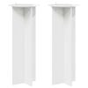 vidaXL Plant Stand 2 pcs High Gloss White &Oslash;40 x 100 cm Engineered Wood