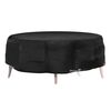 vidaXL Island Lounge Cover 8 Eyelets &Oslash;188x50 cm Round