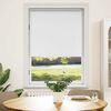 vidaXL Roller blind blackout 84.4x175 cm Fabric Width 80 cm white