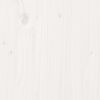 vidaXL Garden Planter White 50x50x23 cm Solid Wood Pine
