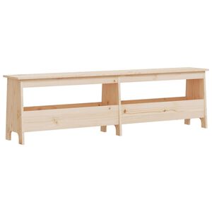vidaXL Hall Bench 160x28x45 cm Solid Wood Pine