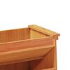 vidaXL Herb Planter 6-Tier Wax Brown 69x40x101.5 cm Solid Wood Pine