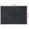 vidaXL Area Rugs Rectangular Dark Grey 120 x 170 cm Jute