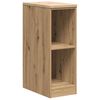 vidaXL Garage Storage Cabinet Artisan Oak 30x51x85 cm Solid Wood Pine