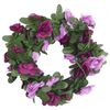 vidaXL Christmas Flower Garlands 6 pcs Spring Light Purple 250 cm