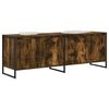 vidaXL TV Cabinet Smoke Oak 140 x 36 x 49.5 cm Engineered Wood