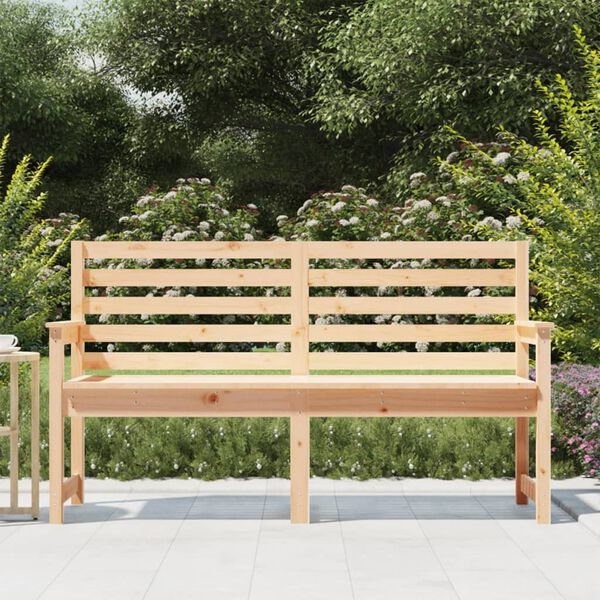 vidaXL Garden Bench 159.5x48x91.5 cm Solid Wood Pine