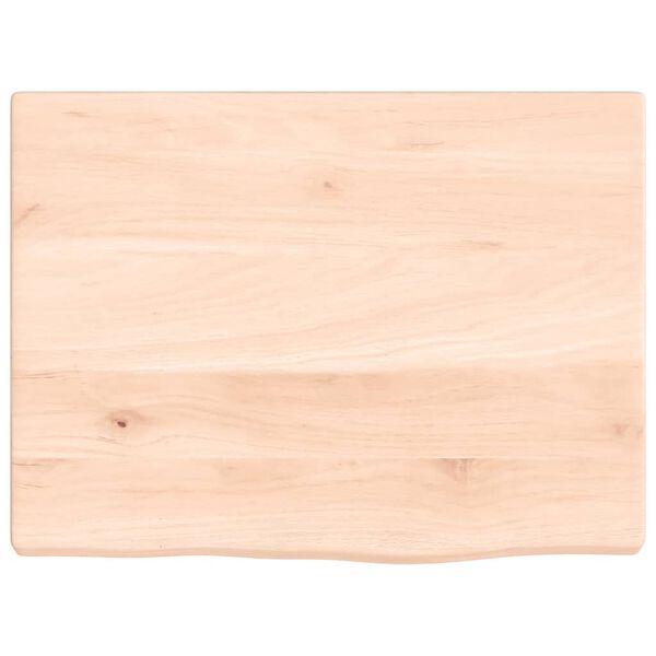 vidaXL Bathroom Countertop 40x30x2 cm Untreated Solid Wood
