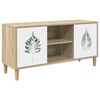 vidaXL TV Cabinet HANAU 102 x 33 x 50 cm Sonoma Engineered Wood