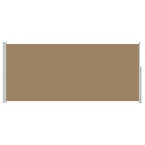 vidaXL Retractable Side Awning Taupe 300 x 180 cm Polyester