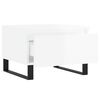 vidaXL Coffee Tables 2 pcs High Gloss White 50x46x35 cm Engineered Wood