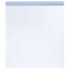 vidaXL Window Film Static Frosted Grey 90x1000 cm PVC