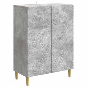 vidaXL Sideboard Concrete Grey 66 x 34.5 x 90 cm Engineered Wood
