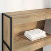 vidaXL Book Cabinet Artisian Oak 80 x 30 x 121 cm Engineered Wood