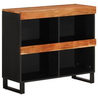 vidaXL Side Cabinet 85x33x75 cm Solid Wood Acacia
