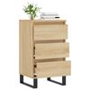 vidaXL Sideboard Sonoma Oak 40x35x70 cm Engineered Wood