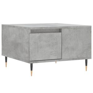 vidaXL Coffee Table Concrete Grey 55x55x36.5 cm Engineered Wood