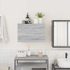 vidaXL Bathroom Wall Cabinet Grey Sonoma 60x25x40 cm Engineered Wood