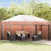 vidaXL Gazebo Cover Replacement Transparent 400 x 300 x 32 cm PVC