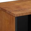 vidaXL Sideboard with Shelf Brown 80 x 33 x 75 cm Solid Mango Wood