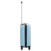vidaXL Hardcase Trolley Blue ABS