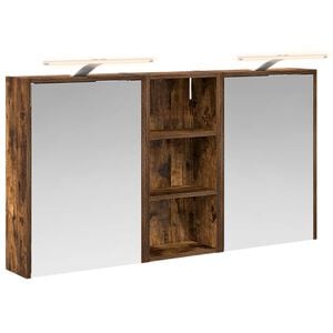 vidaXL Bathroom Cabinet Set 3 pcs 116 x 16 x 62.5 cm Engineered wood