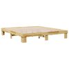 vidaXL Bed Frame without Mattress 180x200 cm Solid Wood Oak