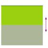vidaXL Roller Blind Blackout Leaves Green 165x150 cm Fabric Width 161.6 cm Polyester