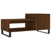 vidaXL Coffee Table Brown Oak 100x50x45 cm Engineered Wood