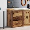 vidaXL Garage Storage Cabinet Old Wood 60x51x85 cm Solid Wood Pine