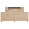 vidaXL Bed Frame without Mattress 120x200 cm Solid Wood Pine
