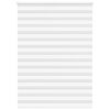 vidaXL Zebra Blind White 160x230 cm Fabric Width 155.9 cm Polyester