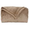 vidaXL Throw Blanket Camel 130 x 150 cm Fleece