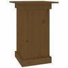 vidaXL Flower Stand Honey Brown 40x40x60 cm Solid Wood Pine