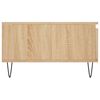 vidaXL Coffee Table Sonoma Oak 90x60x35 cm Engineered Wood