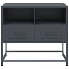 vidaXL TV Cabinet Anthracite 68x39x60.5 cm Steel